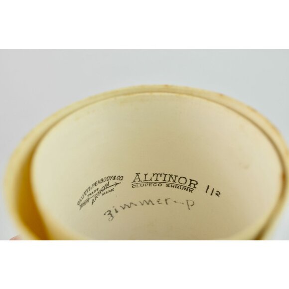 Antique Victorian Men's Cuff & Collar Stay Box Leather Covered Wood - Picture 14 of 16